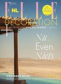 Elle Decoration Netherlands – juli 2022