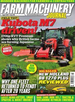 Farm Machinery Journal – August 2022