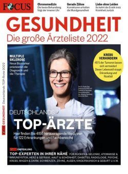 Focus Gesundheit – N 4 2022