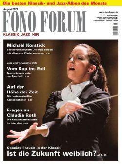 Fono Forum – August 2022