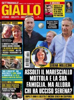 Giallo – 27 Luglio 2022