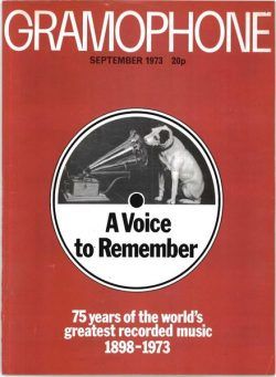 Gramophone – September 1973