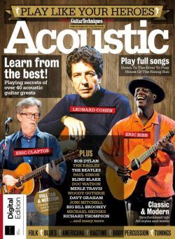 Guitar Techniques Presents – Play Like your Heroes Acoustic – 6th Edition 2022