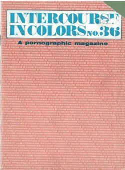 Intercourse in Colors – n. 36 1971