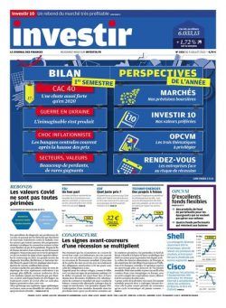 Investir – 9 Juillet 2022