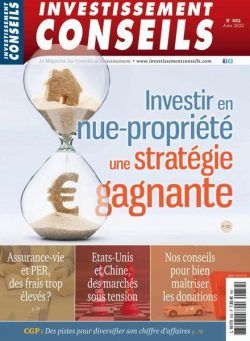 Investissement Conseils – Juin 2022