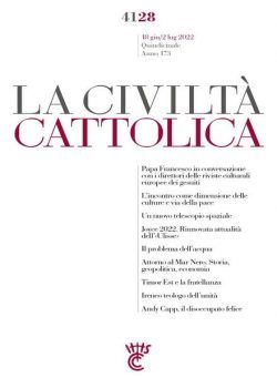 La Civilta Cattolica – 18 Giugno 2022