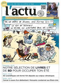 L’actu – 24 juin 2022