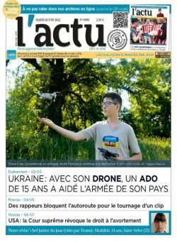 L’actu – 28 juin 2022