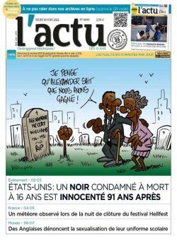 L’actu – 30 juin 2022