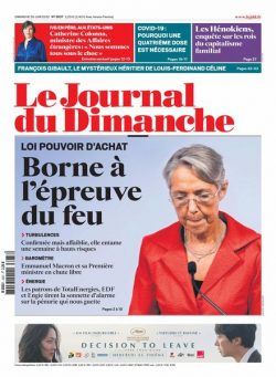 Le Journal du Dimanche – 26 juin 2022