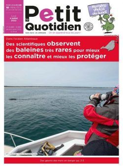 Le Petit Quotidien – 04 juillet 2022