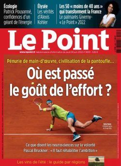 Le Point – 30 juin 2022