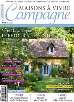 Maisons a Vivre Campagne – Avril-Mai 2022