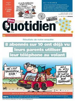 Mon Quotidien – 01 juillet 2022