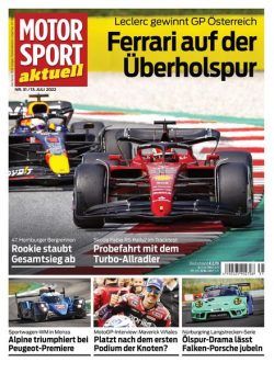 MOTORSPORT aktuell – 13 Juli 2022