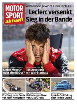 MOTORSPORT aktuell – 27 Juli 2022