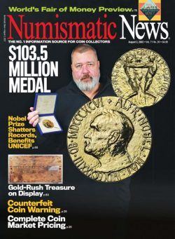 Numismatic News – 22 July 2022