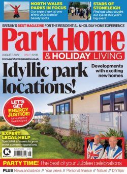 Park Home & Holiday Living – August 2022