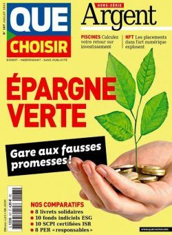 Que Choisir Argent – Juillet 2022