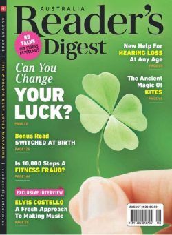 Reader’s Digest Australia & New Zealand – August 2022