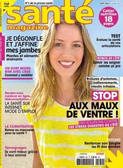 Sante Magazine – Aout 2022