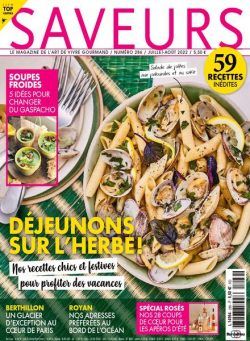 Saveurs France – Juillet-Aout 2022