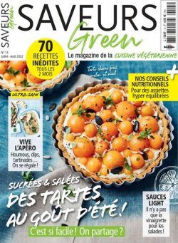 Saveurs Green – Juillet-Aout 2022