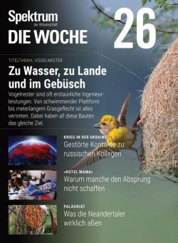 Spektrum – Die Woche – 30 Juni 2022