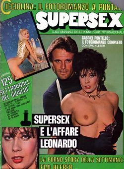 Supersex – n. 125 21 Guigno 1984