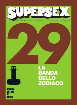 Supersex – n. 29 Febraio 1979