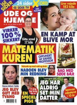 Ude og Hjemme – 22 juni 2022