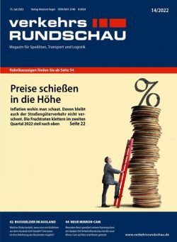 VerkehrsRundschau – 08 Juli 2022