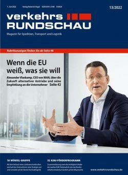 VerkehrsRundschau – 23 Juni 2022