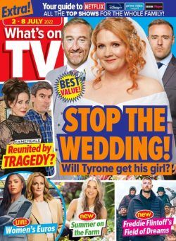 What’s on TV – 02 July 2022