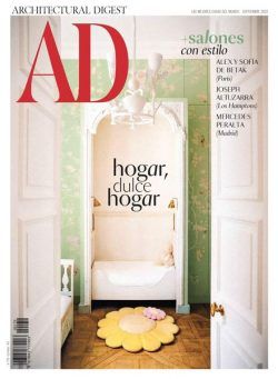 AD Architectural Digest Espana – septiembre 2022