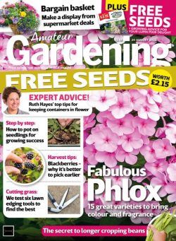 Amateur Gardening – 20 August 2022