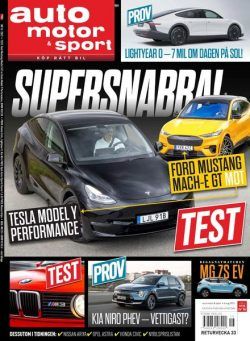 Auto Motor & Sport Sverige – 04 augusti 2022