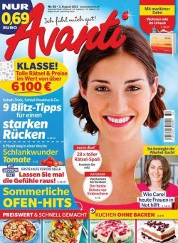 Avanti – 03 August 2022