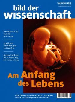 Bild der Wissenschaft – September 2022