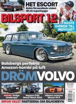 Bilsport – 11 augusti 2022