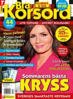 Bra Korsord – 28 juli 2022