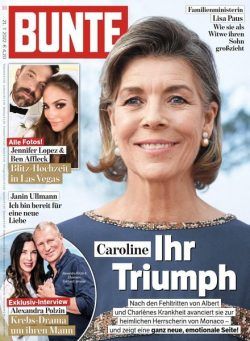 BUNTE – 21 Juli 2022