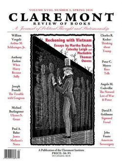 Claremont Review of Books – May 2018