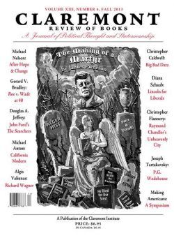 Claremont Review of Books – November 2013