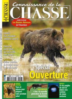 Connaissance de la Chasse – Septembre 2022