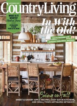 Country Living USA – September 2022