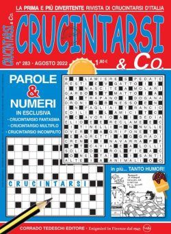 Crucintarsi & Co – agosto 2022