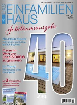 Das Einfamilienhaus – Juli-August 2022