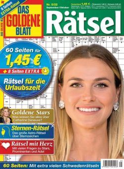 Das Goldene Blatt-Ratsel – August 2022